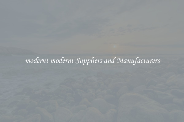 modernt modernt Suppliers and Manufacturers