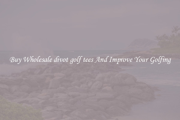 Buy Wholesale divot golf tees And Improve Your Golfing