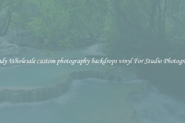 Trendy Wholesale custom photography backdrops vinyl For Studio Photography
